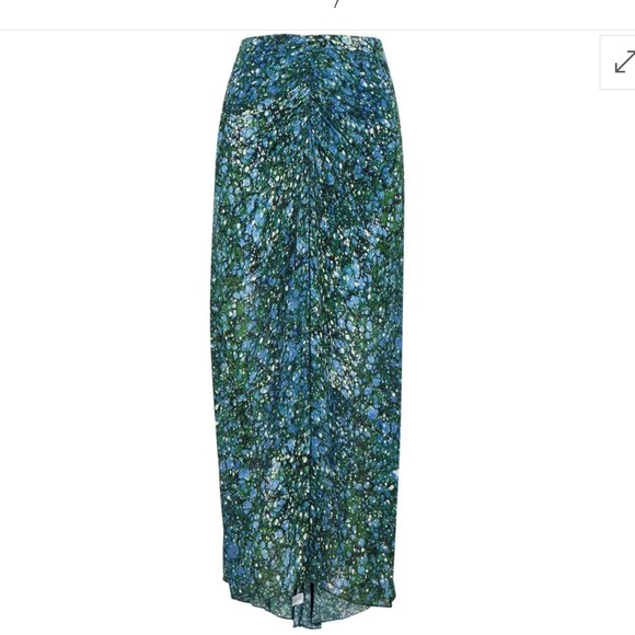 VERONICA BEARD Limani Printed Chiffon Midi Skirt - Picture 3 of 16